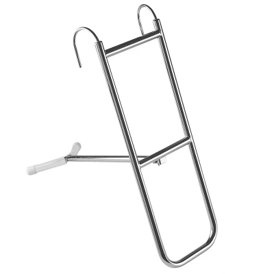 Afbeelding van RVS Zwemtrap met uitschuifbare beugels, 3 treden, 750 1080mm