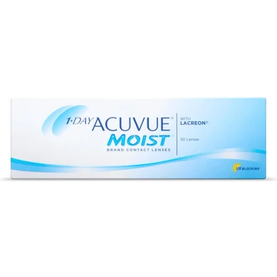 Afbeelding van 3.50 1 DAY ACUVUE® MOIST 30 pack Daglenzen BC 9.00 Contactlenzen