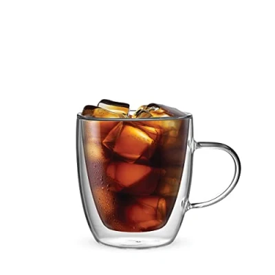 Afbeelding van Koffie en Theeglas Bialetti Capri 350 ml (Set van 2)