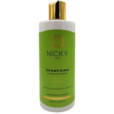 Afbeelding van Nicky Paris Ricin Shampoo 500 ml + 1 haarclip