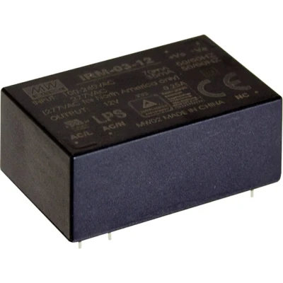 Afbeelding van Mean Well IRM 03 9S AC/DC printnetvoeding 9 V/DC 333 mA 3 W