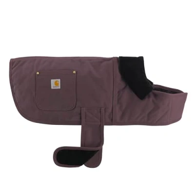 Afbeelding van Carhartt Stevige eend geïsoleerde hond klusjas, diepe wijn, medium