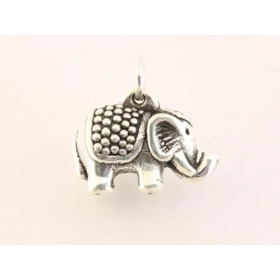 Afbeelding van Zilveren olifant hanger