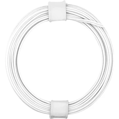 Afbeelding van Donau Elektronik 114 55 Draad 2 x 0.08 mm² Wit 5 m