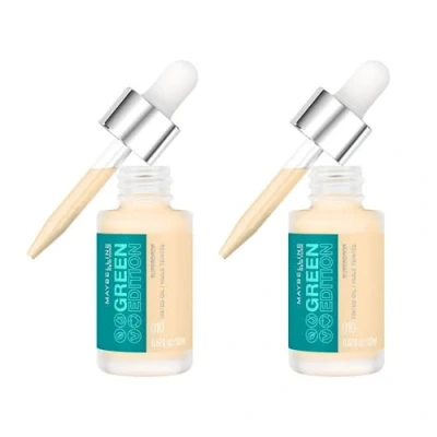 Afbeelding van Maybelline New York Superdrop Tinted DRY OIL Green Edition Foundation, Dames, Maat: 20 ml, 10