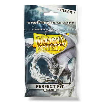 Afbeelding van Dragon Shield Sleeves Perfect Fit Clear (100 stuks)