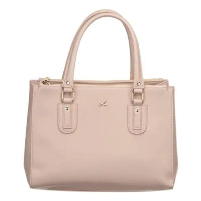 Afbeelding van Sansibar Schoudertas Shopper Zip Bag Rose Roze