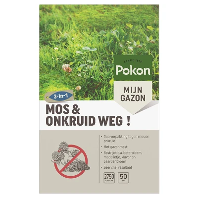Afbeelding van Pokon Mos &amp; Onkruid Weg!