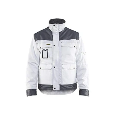 Afbeelding van Blaklader Winterjas Schilders 4865 WIT/GRIJS MT M
