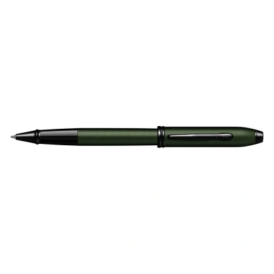 Afbeelding van Cross Townsend Rollerball (lijndikte M, schrijfkleur: zwart, incl. luxe geschenkdoos) groen gestructureerd