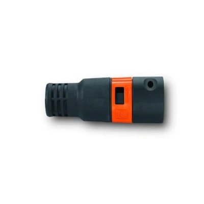 Afbeelding van FEIN Antistatische gereedschapsmof, elektrisch geleidend, met zuigkrachtregulering, voor slang Ø 35 mm, aansluiting gereedschap 27 mm. Passend nat en droogzuigers Dustex