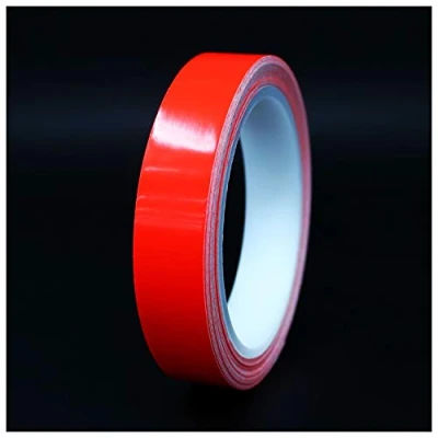 Afbeelding van 10 Meter Neon Decoratieve Strips Auto Motorfiets Boot Modelbouw Finest Folia Side zelfklevende waterdicht (20mm breedte, Rood)