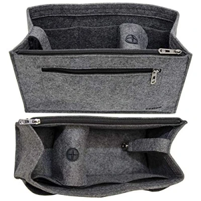 Afbeelding van Handtassen Organizer 36x12x22cm vilten Tasinzet XL Binnenzak