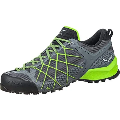 Afbeelding van Salewa Heren MS Wildfire trekking en wandelschoenen, Flintstone/Fluo Green, 43 EU