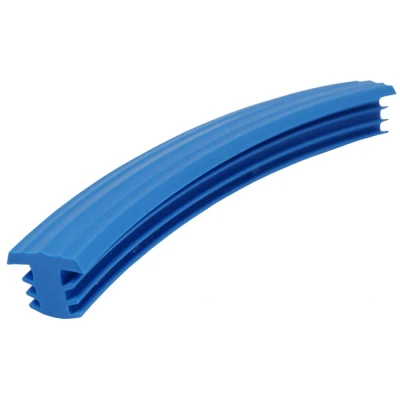 Afbeelding van Traptrede profiel Rubber Blauw, 25 meter