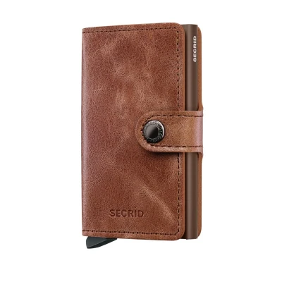 Afbeelding van Secrid Miniwallet Vintage cognac brown pasjeshouder