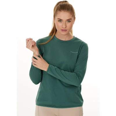 Afbeelding van Endurance Midlayer Longsleeve, Dames, Maat: 40, Mallard green