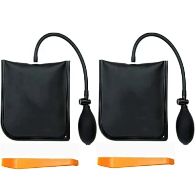 Afbeelding van Air Wedge Zak Pomp, Professionele Leveling Sterke Bag K it, Alignment Tool Opblaasbare Shim Zak, auto Deur En Raam Installatie Positionering Luchtkussen Airbag (4 PCS)