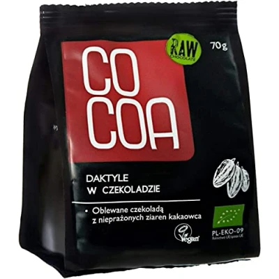 Afbeelding van Cocoa Dadels met Pure Chocolade RAW 70GR