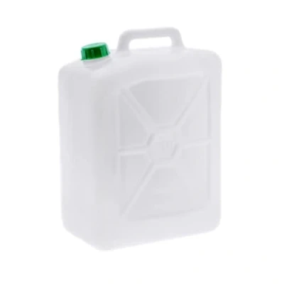 Afbeelding van Ecoplast Jerrycan 30 liter, kunststof vat neutraal, Made in Italy