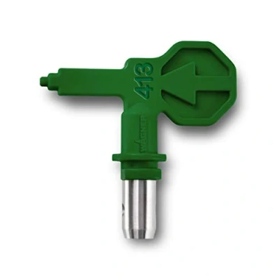 Afbeelding van WAGNER Control Pro HEA spuittip 413 voor Airless systemen, lazuur, lakverf, olie en scheidingsmiddelen, Tot 55% minder spuitnevel, groen
