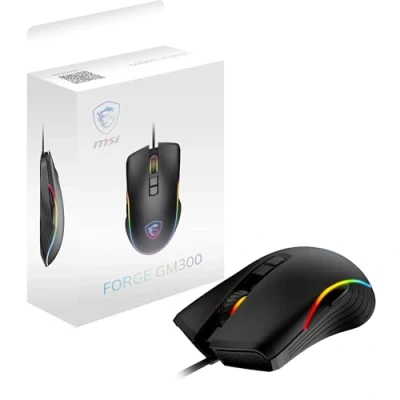 Afbeelding van MSI FORGE GM300 muis Gamen Rechtshandig USB Type A Optisch 7200 DPI