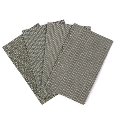 Afbeelding van HOMESOM Diamant Schuurpapier Gegalvaniseerd Polijsten Sheet Schurende Grit 60 120 200 400 Vervanging