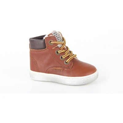 Afbeelding van Develab 41855 jongens veterboots sportief maat 19 bruin