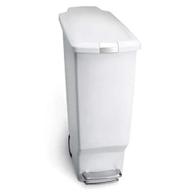 Afbeelding van Simplehuman Slim Step Can 40 ltr wit