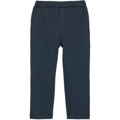Afbeelding van s.Oliver Festliche MIT Elastikbund Broek voor kinderen, Maat: 92, Navy