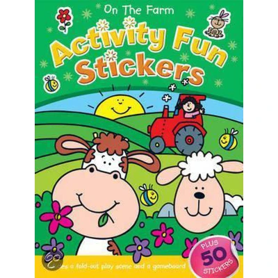 Afbeelding van On the Farm Activity Fun Sticker Book