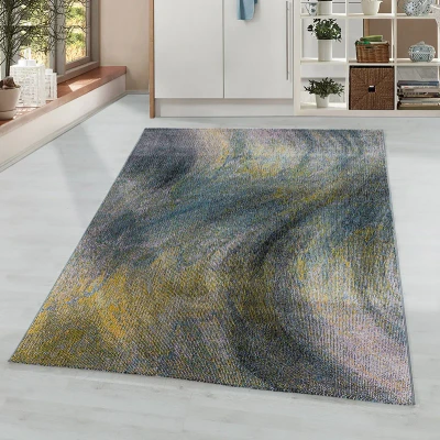 Afbeelding van Modern vloerkleed Optimism Breeze Geel 80x150cm Adana Carpets
