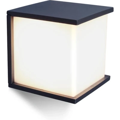 Afbeelding van LUTEC Wandlamp voor buiten BOX CUBE (1 stuk)