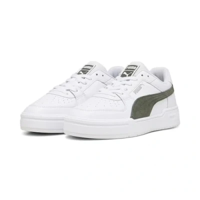 Afbeelding van Puma CA PRO Unisex Sneakers laag, Maat: 37, white/myrtle Leer en imitatieleer