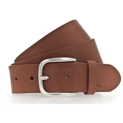 Afbeelding van MUSTANG Leren riem Classic Women Leather Belt W95 Cognac bruine