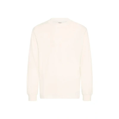 Afbeelding van Solid Reynaldo Longsleeve, Heren, Maat: Large, Off white