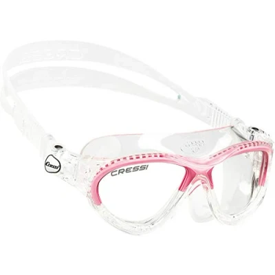 Afbeelding van Cressi Mini Cobra Goggles Comfortabel zwemmasker voor jongeren van 7 tot 15 jaar Ideaal zwembad en buiten, transparent