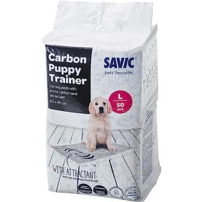 Afbeelding van Savic puppytrainer carbon L 60x45 cm pak a 50 stuks
