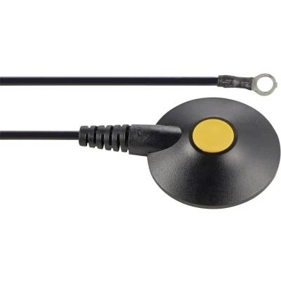 Afbeelding van Wolfgang Warmbier 2250,790 ESD aardingskabel 1.80 m Drukknop 10 mm
