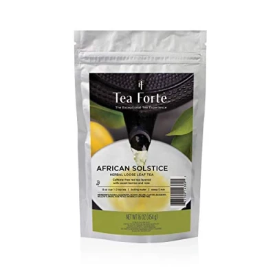 Afbeelding van Tea Forté African Solstice Rooibos Premium Infusion Reißverschlussbeutel 454 gr