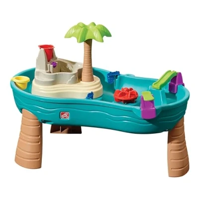 Afbeelding van Step2 Watertafel Splish Splash met 10 accessoires Waterspeelgoed voor kind Activiteitentafel water de tuin