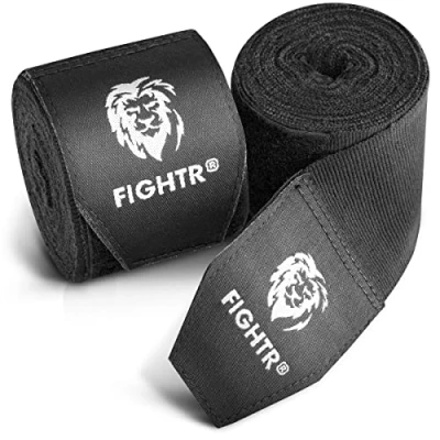 Afbeelding van Premium boksbandages voor maximale stabiliteit en veiligheid, 4 m semi elastische bandage met duimlus boksen, MMA, Muay Thai, box handbandage, sport, set van 3