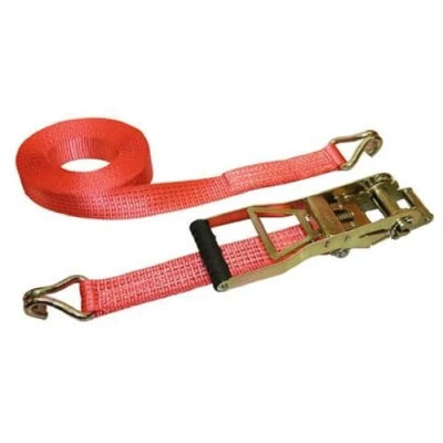 Afbeelding van Kerbl 37173 sjorband, 8 m / 50 mm Ergo, 2500/5000 kg lange hendeltoebrak, rood