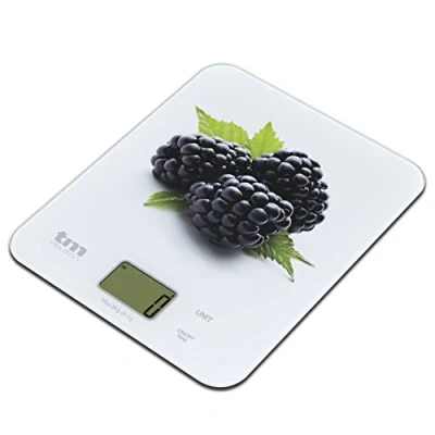 Afbeelding van keukenweegschaal TM Braambes 8 kg (22,4 x 18,5 cm)