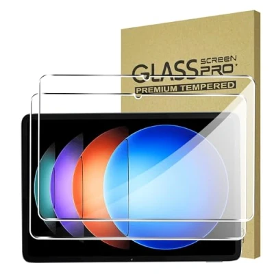Afbeelding van FDHYFGDY 2 stuks beschermfolie voor Xiaomi Pad 6S Pro pantserglas, krasbestendig, luchtbelvrij, hardheidsgraad 9H, displaybeschermfolie
