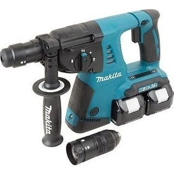Afbeelding van Makita DHR264RF4J 36V (2x18V) Li ion accu SDS plus combihamer set (4x3.0Ah) in Mbox