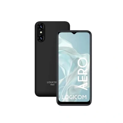 Afbeelding van Logicom Aero Smartphone 2GB Octa Core 64GB+256GB 16 Megapixel Android 14 6,5inch 4G Zwart