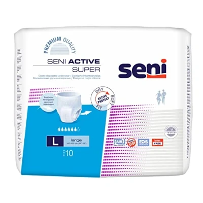Afbeelding van 8x Seni Active Super Large a10 B07NS28NRK Packung (10 Stück)