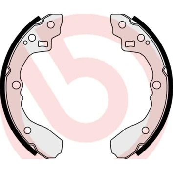 Afbeelding van Brembo Remschoen set S 30 513