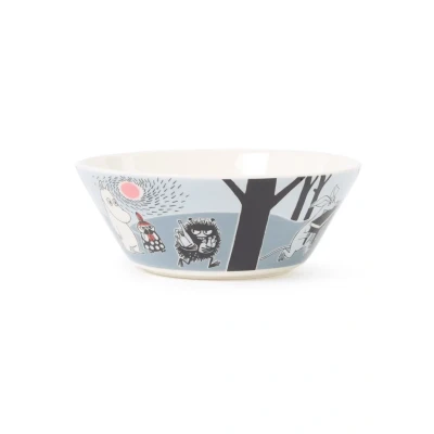 Afbeelding van Arabia Moomin Adventure Moving kom 15 cm Grijs